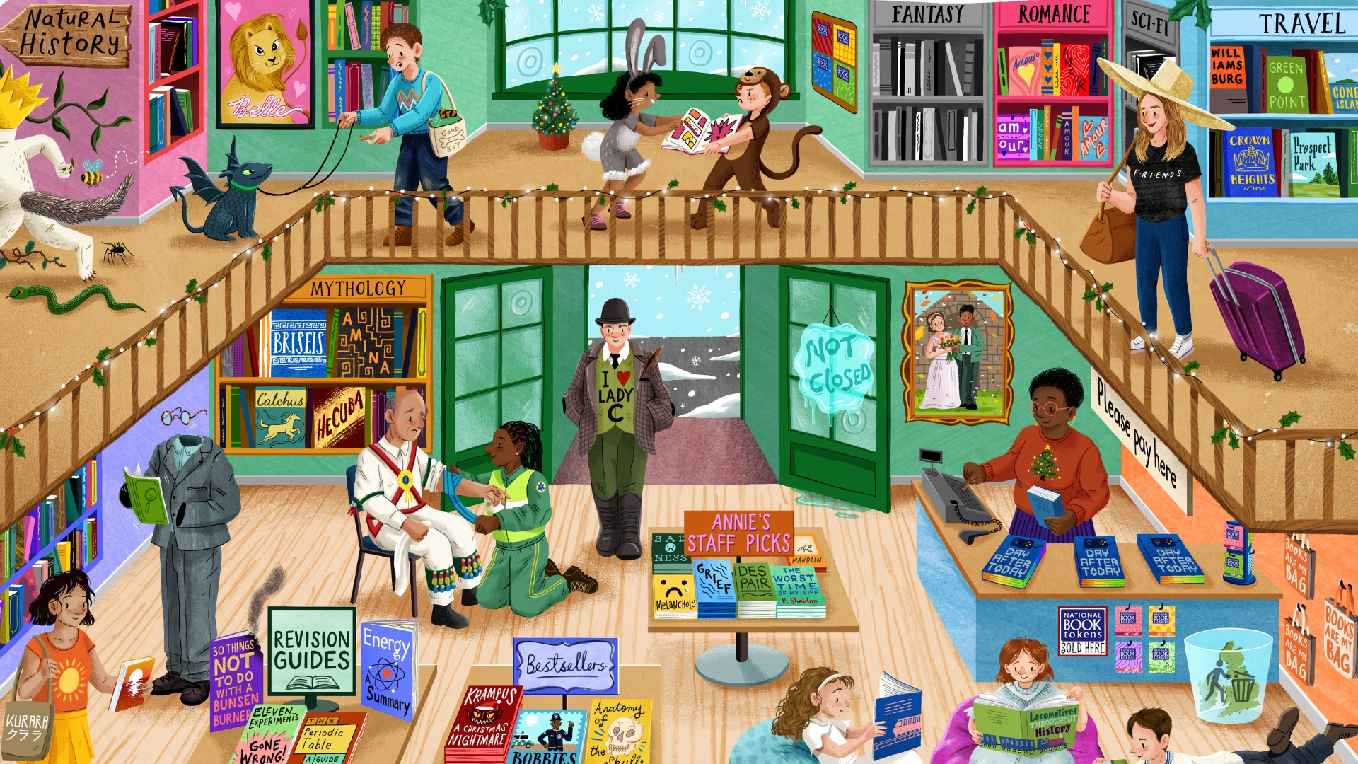 The Bookseller - News - Hidden Books Game by National Book Tokens returns  for 11th year