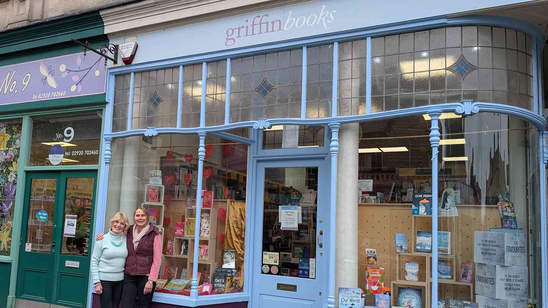 Penarth’s Griffin Books to more than double in size with the launch of a children’s department